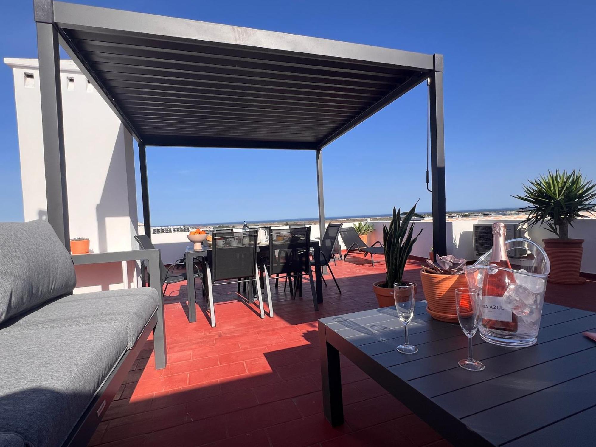 Green Apartment In Tavira Garden Экстерьер фото
