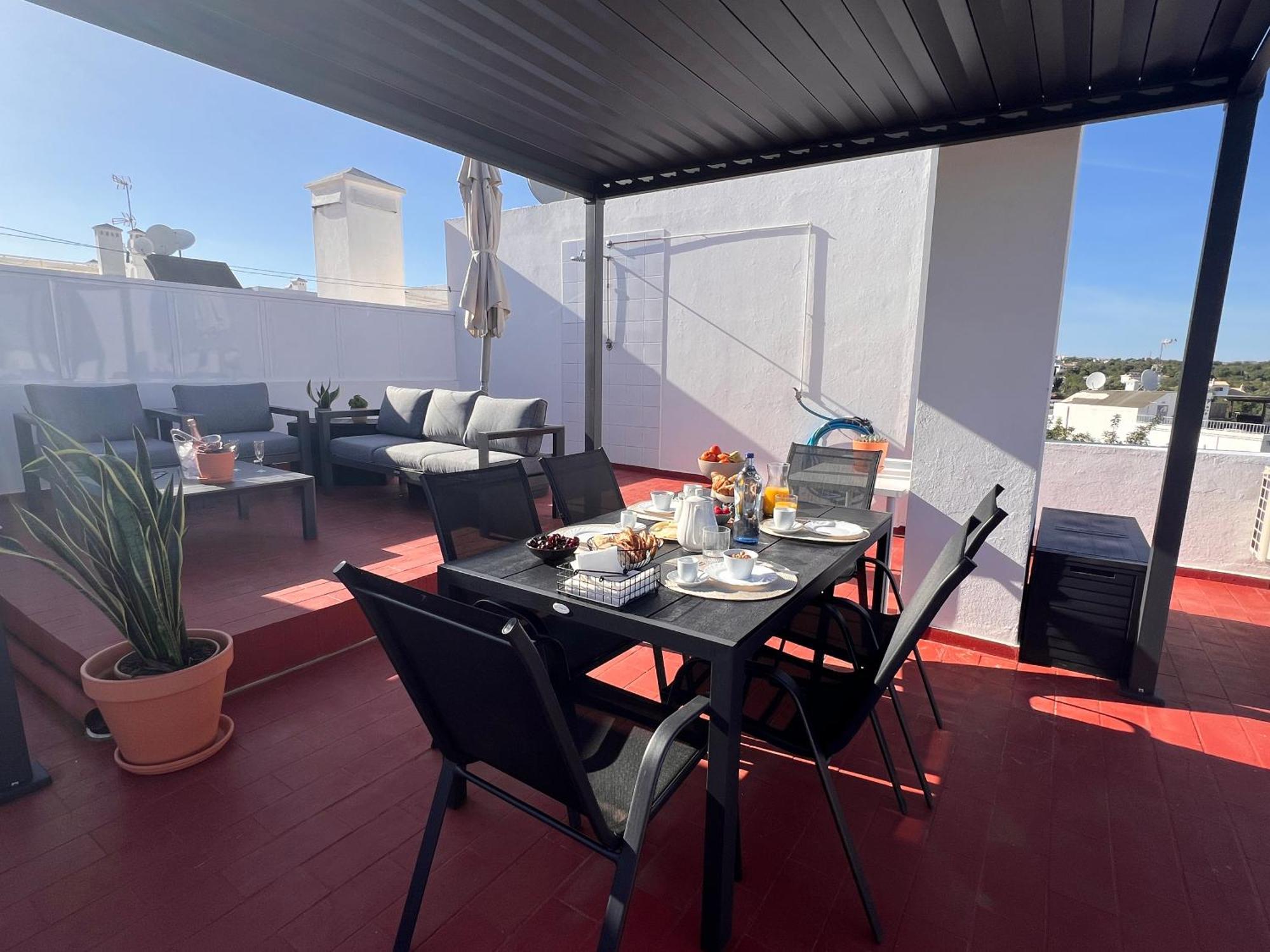 Green Apartment In Tavira Garden Экстерьер фото